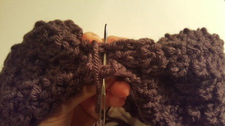 Bow Style Winter Crochet Headband