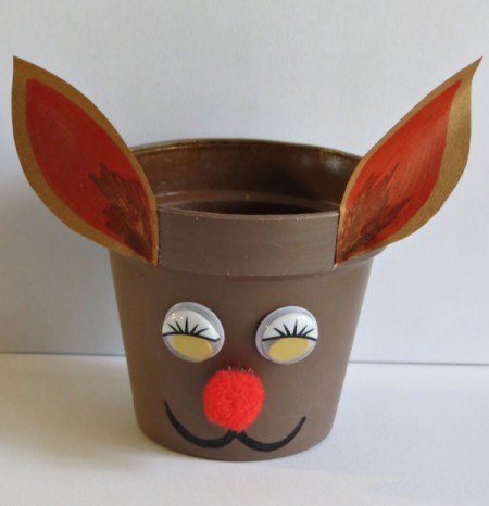 Red Nosed Reindeer Candy Box