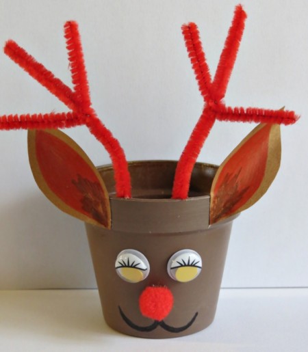 Red Nosed Reindeer Candy Box