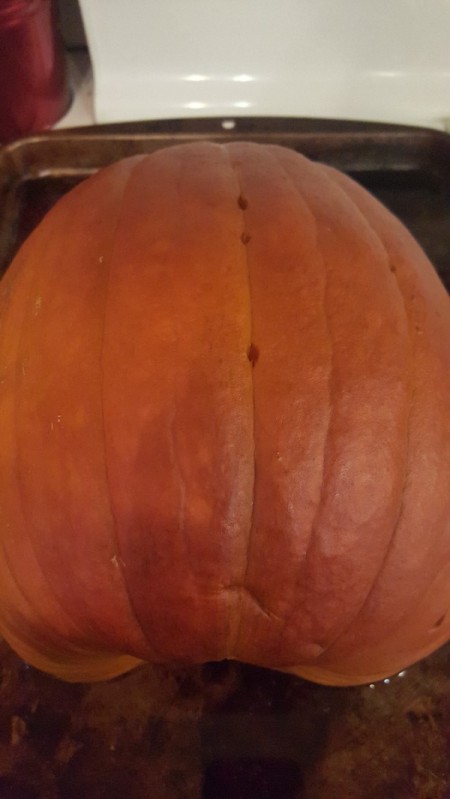 Homemade Rustic Pumpkin Pie