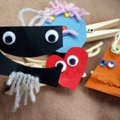 Making Peg (Clothes Pin) Puppets
