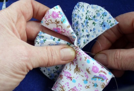 How to Make a Fabric Wrist Corsage