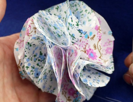 How to Make a Fabric Wrist Corsage