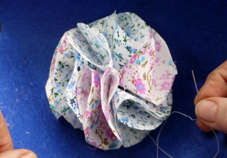 How to Make a Fabric Wrist Corsage