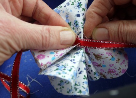 How to Make a Fabric Wrist Corsage