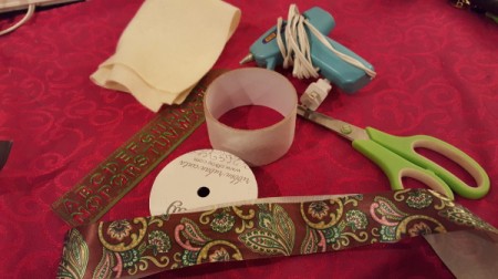 Packaging Tape Cardboard Roll Bangle