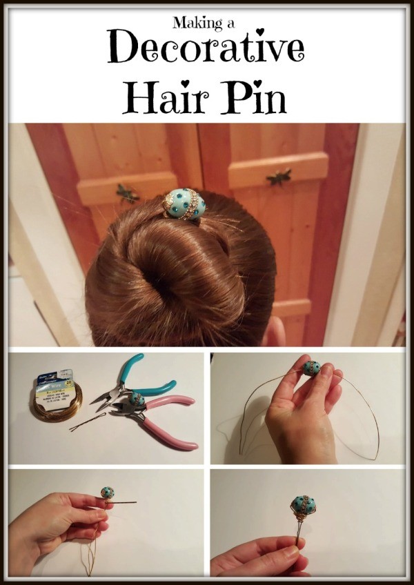 Making a Decorative Hair Pin ThriftyFun