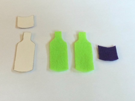 Felt Recyclables for Toy Truck