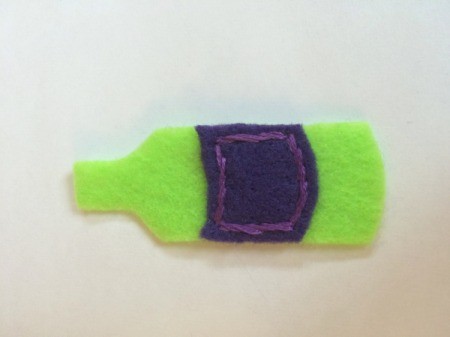 Felt Recyclables for Toy Truck