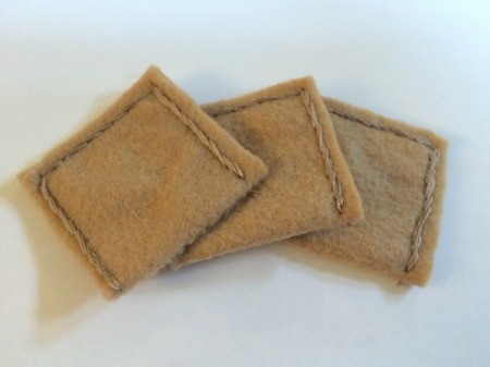 Felt Recyclables for Toy Truck