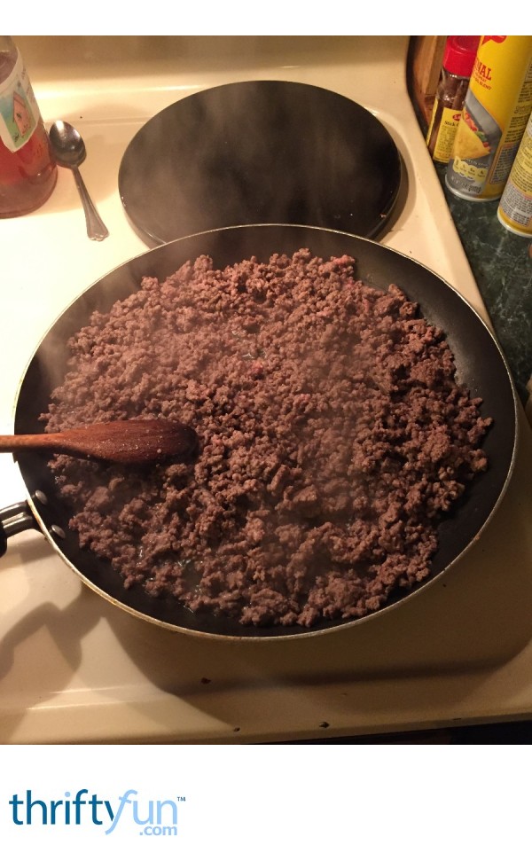 Easily Remove Grease from Ground Beef ThriftyFun