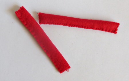 Stuck-in-the-Chimney Christmas Decoration