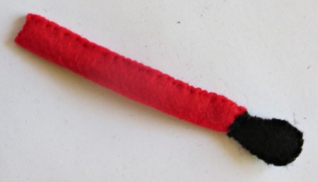 Stuck-in-the-Chimney Christmas Decoration