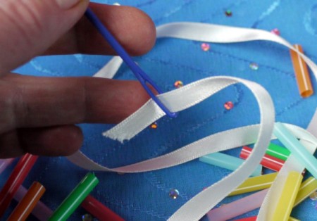 Child's Drinking Straw Necklace