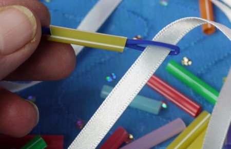 Child's Drinking Straw Necklace