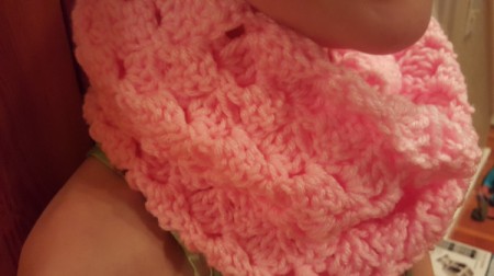 Fan Stitch Cowl