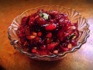 Cranberry Salsa