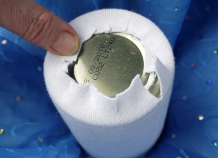 Button and Jewel Pencil Pot