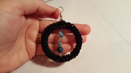 Milk Jug Ring Earrings