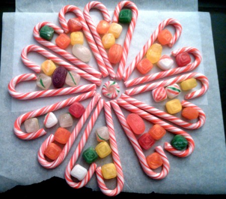 Stained Glass Candy Bowl