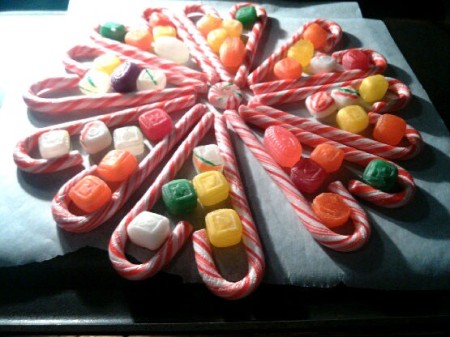 Stained Glass Candy Bowl