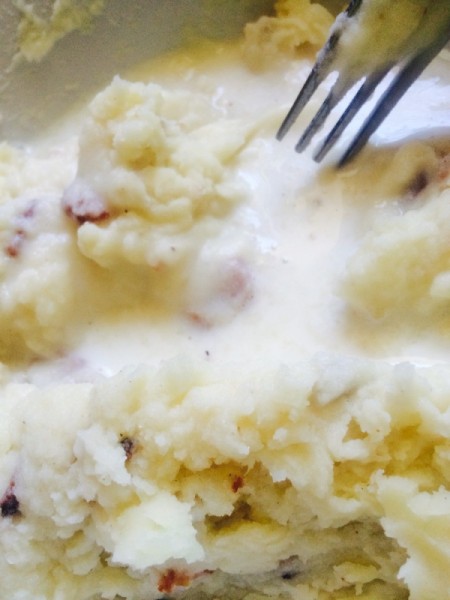 Leftover Mashed Potato Waffles