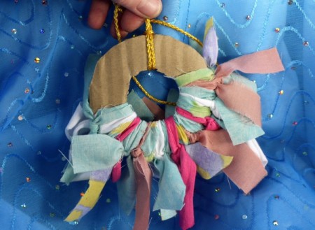Mini Rag Wreath