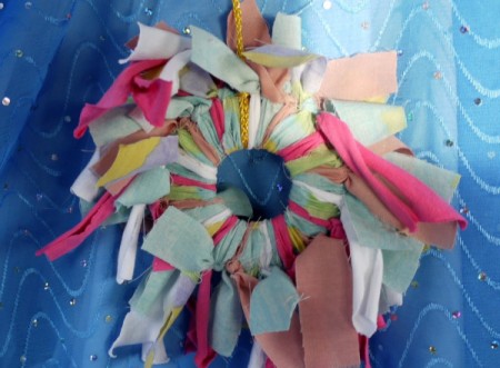 Mini Rag Wreath