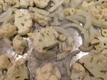 Roasted Parmesan Cauliflower