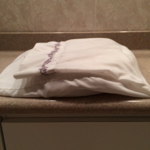 Store Sheets in Pillowcase