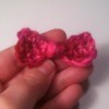 Making a Crocheted Itsy Bitsy Bow Teaser