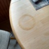 heat mark on wood table