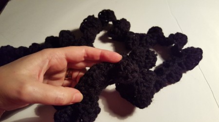 Three Step Crochet Scarf