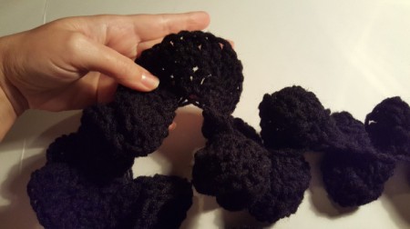 Three Step Crochet Scarf