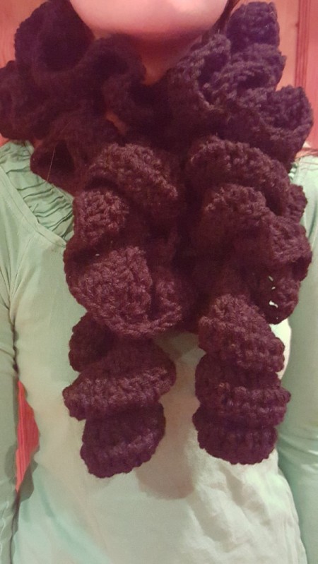 Three Step Crochet Scarf