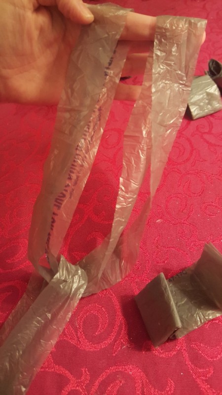 Making Yarn From Plastic Bags