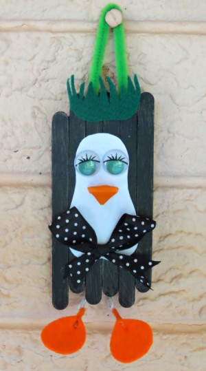 Waddling Penguin Christmas Decoration