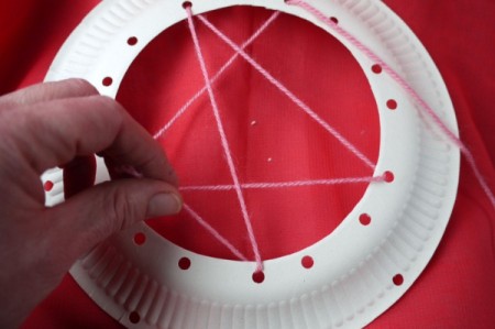 Paper Plate Dream Catcher