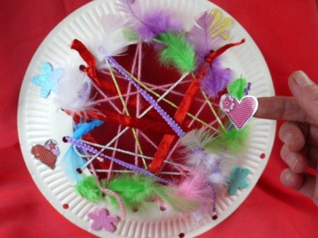 Paper Plate Dream Catcher