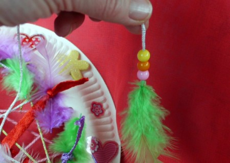 Paper Plate Dream Catcher