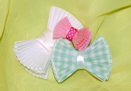 Muffin Case (Liner) Gift Bows
