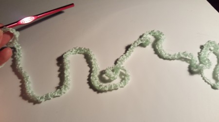 Toddler Crochet Boa Scarf