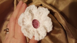 Easy Crochet Treble Flower
