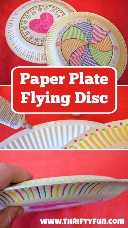 Making a Paper Plate Flying Disc