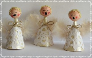 Miniature Singing Angel Choir