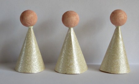 Miniature Singing Angel Choir