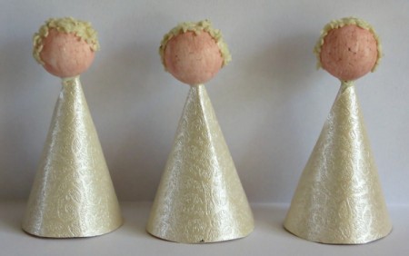 Miniature Singing Angel Choir