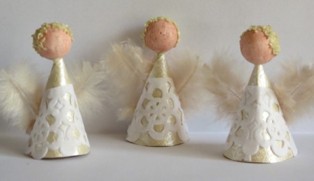 Miniature Singing Angel Choir