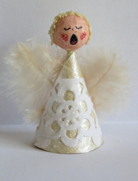 Miniature Singing Angel Choir