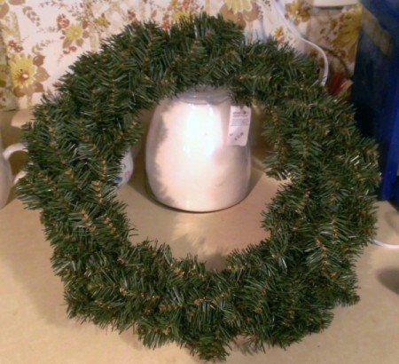 Decorated Holiday Wreath